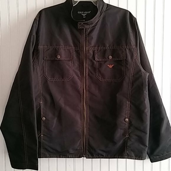 *FINAL PRICE* Giorgio Armani Lightweight Nylon Jacket - Picture 1 of 6